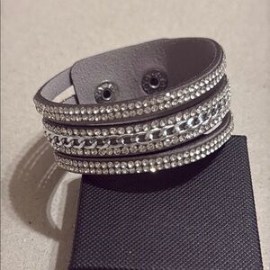 Silver Strap Bracelet